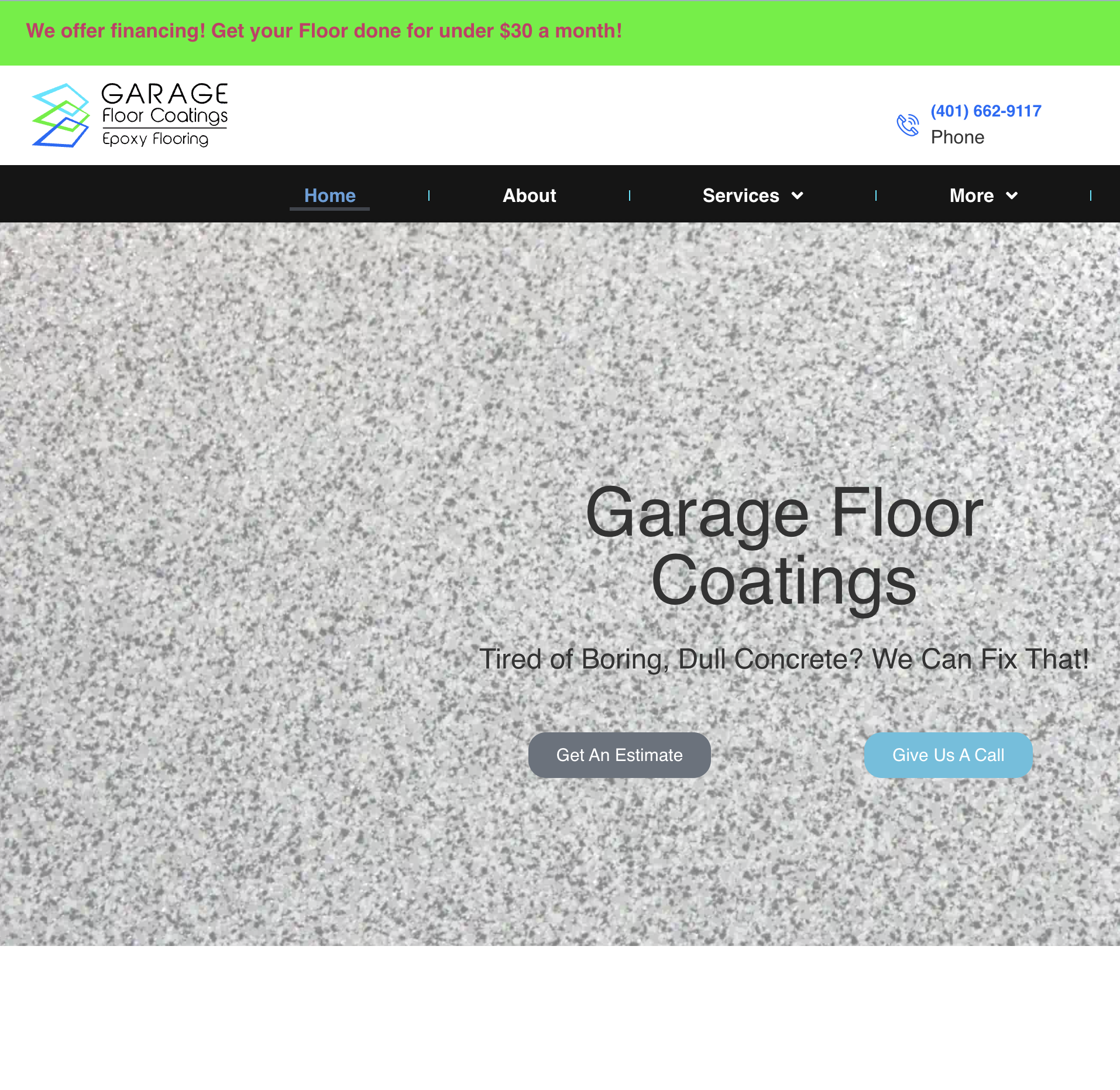Garage Floor Coatings Rhode Island packed calendar